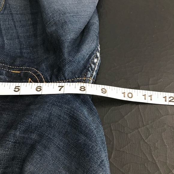 Hudson Malibu Cap Denim Cuffed Shorts - Picture 11 of 14